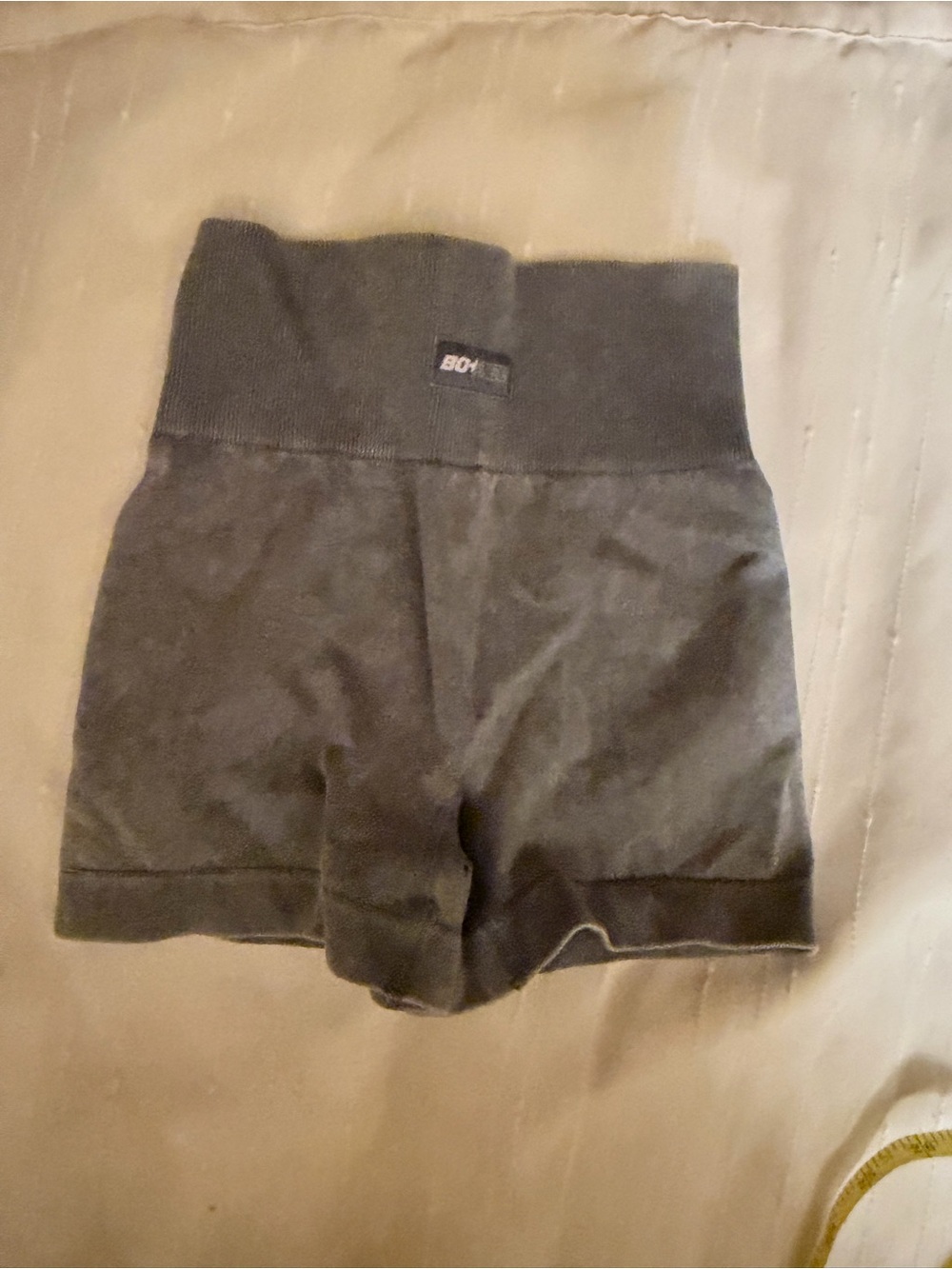 High-Waist Black Women’s Stretch Shorts - Comfort Fit
